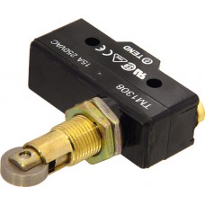 24106 - Microswitch with roller actuator. (1pc)